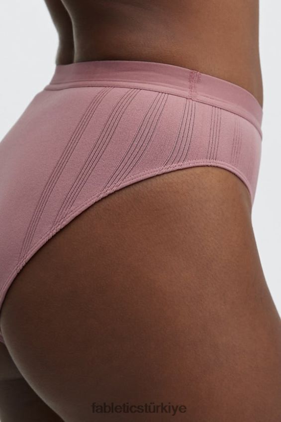 tr Fabletics kadınlar yüksek belli şekillendirilmiş külot toprak pembesi 40R06B2856
