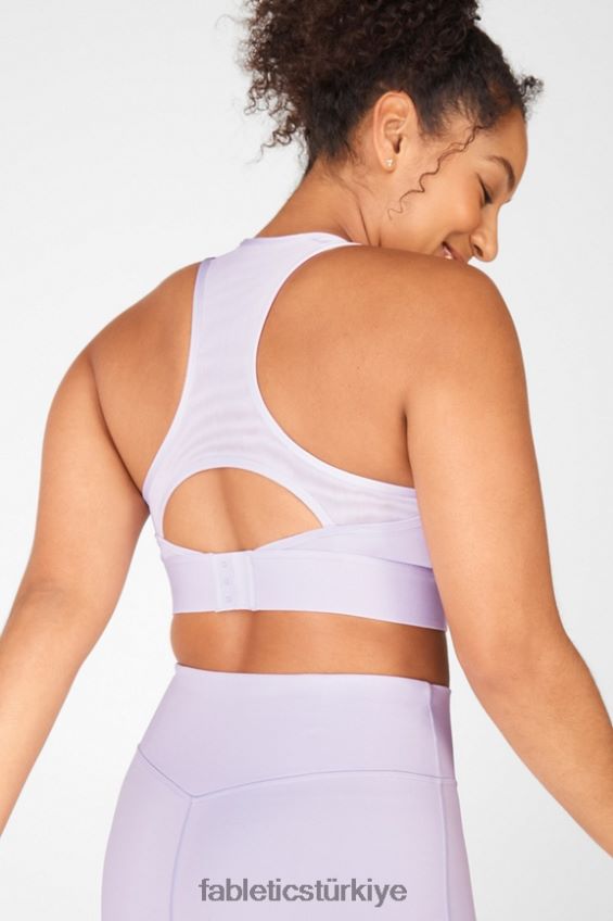 tr Fabletics kadınlar Blare orta etkili spor sutyeni ii buzlu leylak/fesleğen 40R06B1903