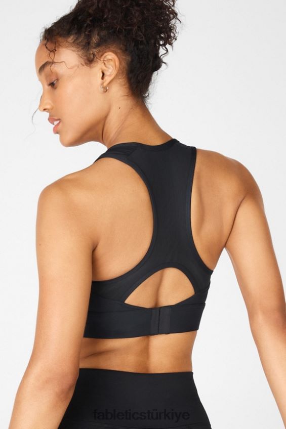 tr Fabletics kadınlar Blare orta etkili spor sutyeni ii siyah 40R06B1904