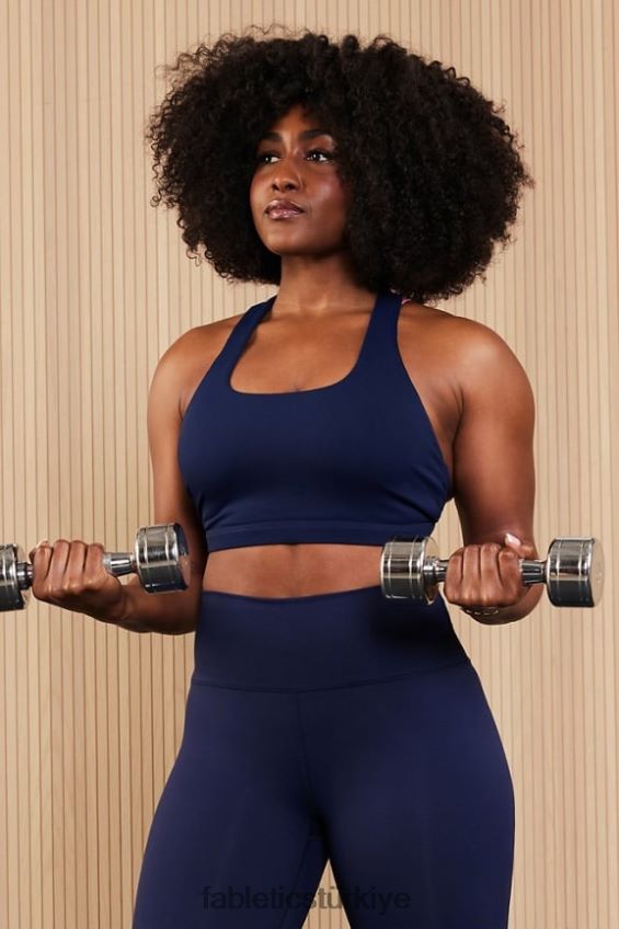 tr Fabletics kadınlar boost orta etkili spor sutyeni 118 derin lacivert/çoklu 40R06B1775