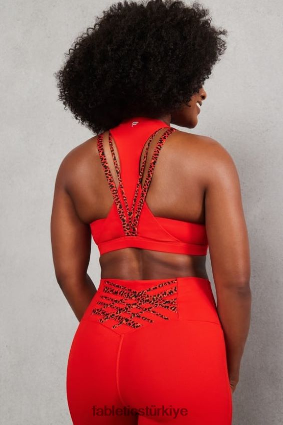 tr Fabletics kadınlar boost orta etkili spor sutyeni 120 elektrikli kiraz/elektrikli kiraz mini leopar 40R06B1785