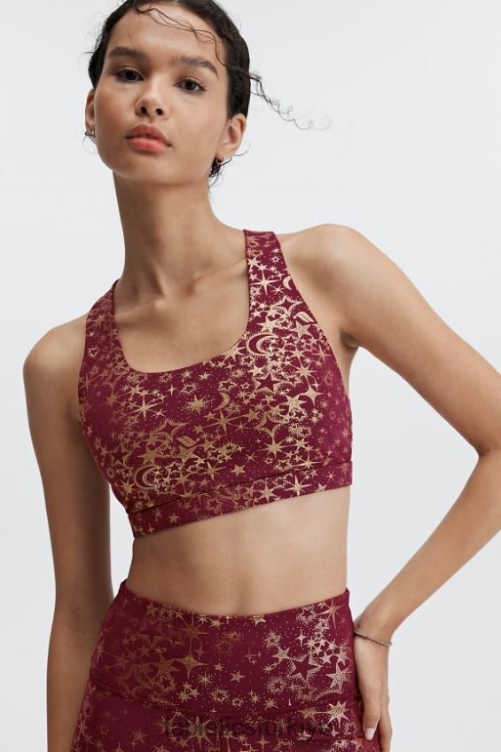 tr Fabletics kadınlar boost orta etkili spor sutyeni 121 porto şarabı yıldız tozu/altın 40R06B1787