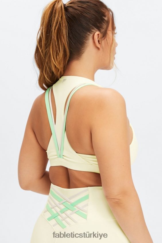 tr Fabletics kadınlar boost orta etkili spor sutyeni 122 ak balıkçıl/çoklu 40R06B1795
