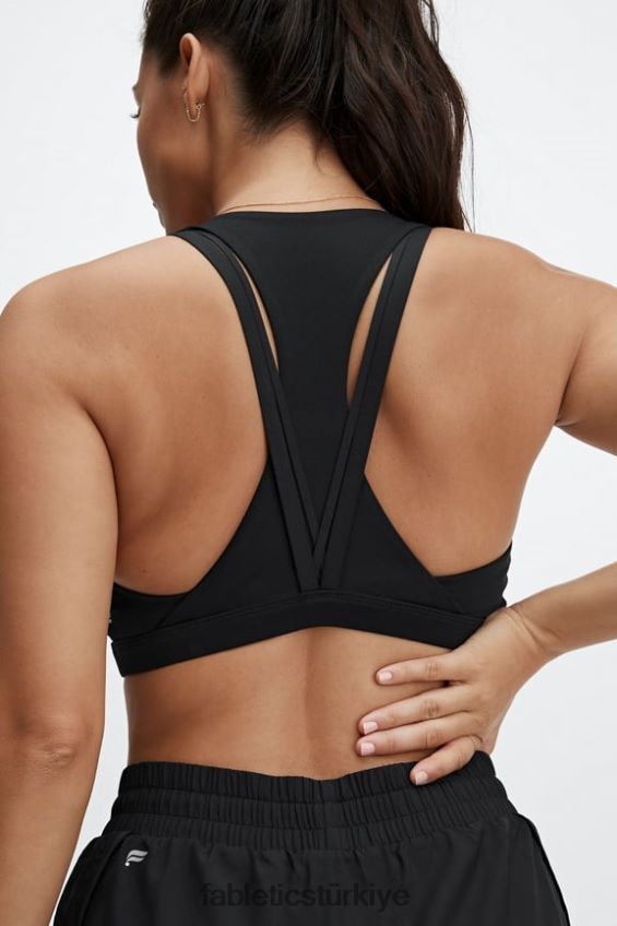 tr Fabletics kadınlar boost orta etkili spor sutyeni 123 siyah 40R06B1796