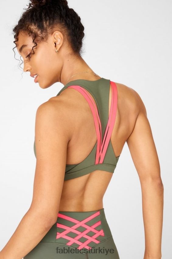 tr Fabletics kadınlar boost orta etkili spor sutyeni 125 safari/çöl gülü 40R06B1810