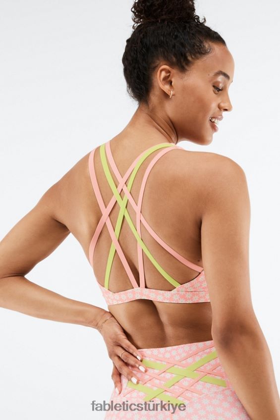 tr Fabletics kadınlar boost orta etkili spor sutyeni iii porter papatya/çoklu 40R06B1880