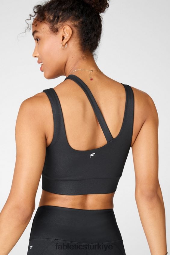 tr Fabletics kadınlar callie orta etkili spor sutyeni siyah serap 40R06B1933