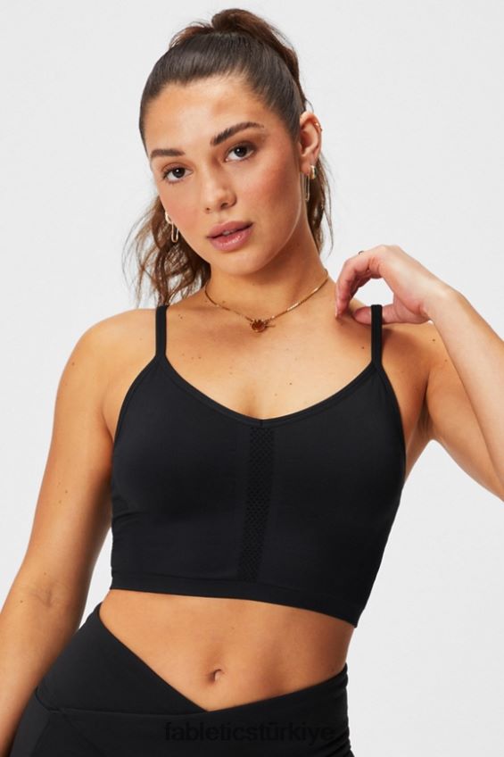 tr Fabletics kadınlar dikişsiz bralet senkronizasyonu siyah 40R06B2817