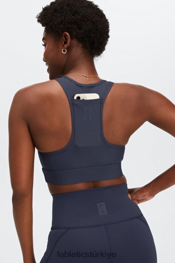 tr Fabletics kadınlar evrensel tenis hareket halindeyken spor sutyeni klasik donanma 40R06B1757