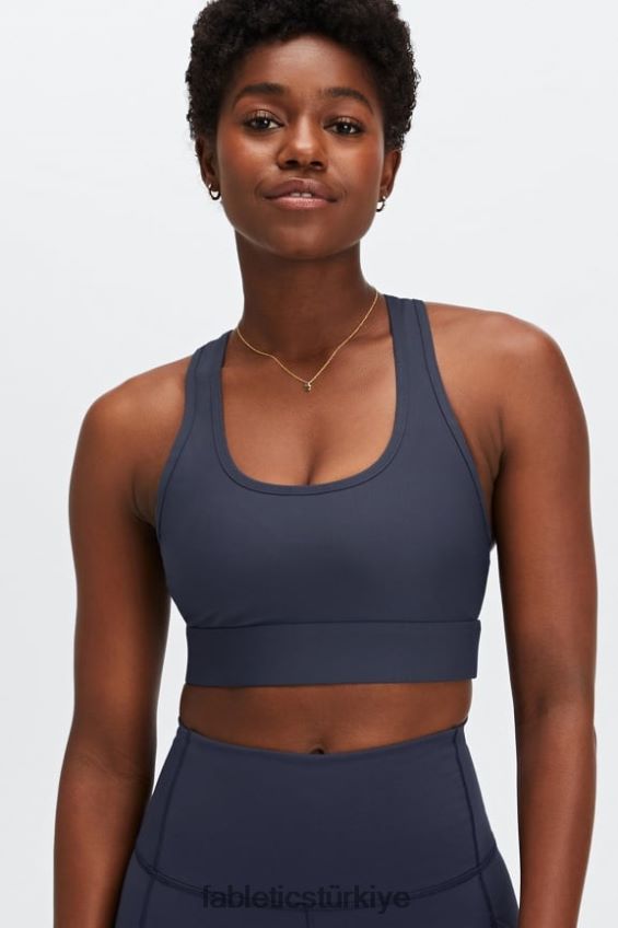 tr Fabletics kadınlar evrensel tenis hareket halindeyken spor sutyeni klasik donanma 40R06B1757