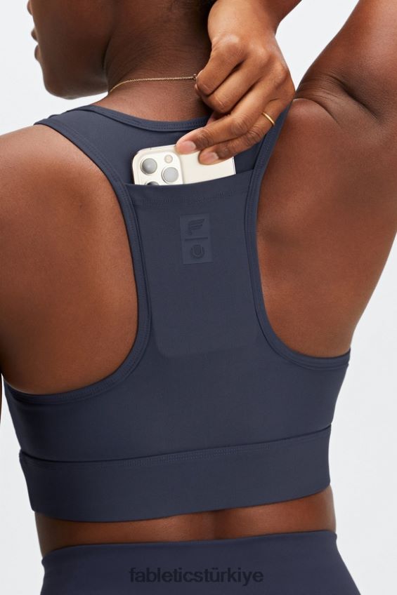 tr Fabletics kadınlar evrensel tenis hareket halindeyken spor sutyeni klasik donanma 40R06B1757