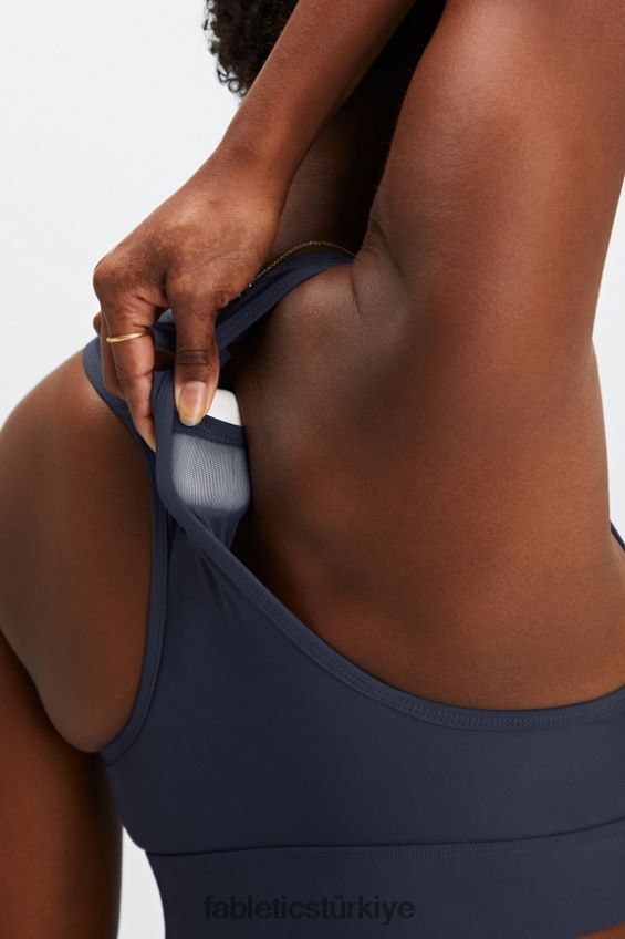 tr Fabletics kadınlar evrensel tenis hareket halindeyken spor sutyeni klasik donanma 40R06B1757