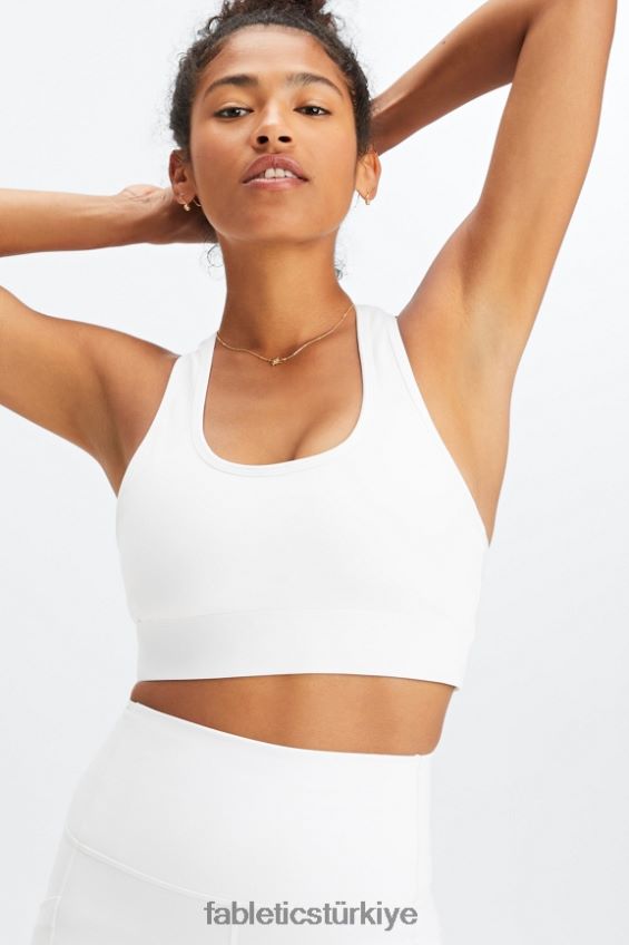 tr Fabletics kadınlar evrensel tenis hareket halindeyken spor sutyeni parlak beyaz 40R06B1756