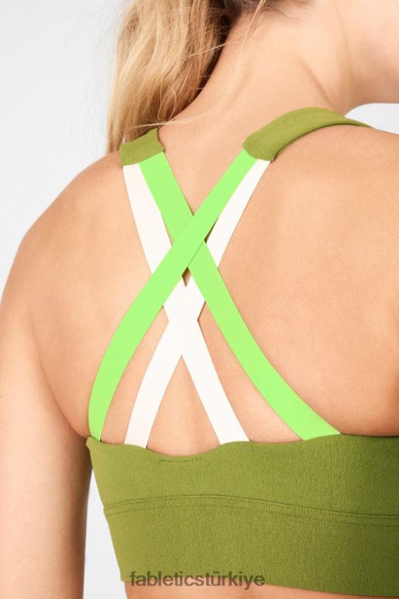 tr Fabletics kadınlar freya heykeltraş sporcu sütyeni fesleğen/yeşil narenciye/pembe bulut 40R06B1898