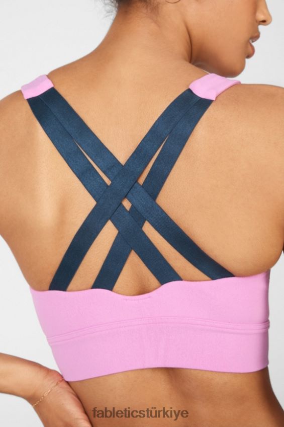 tr Fabletics kadınlar freya heykeltraş sporcu sütyeni puslu leylak/mavi nova 40R06B1900