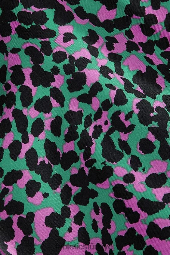 tr Fabletics kadınlar hareket halinde orta etkili spor sutyeni 112 çimen yeşili safari lekeleri/siyah 40R06B1740