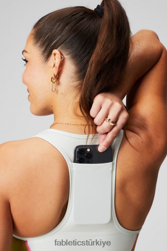 tr Fabletics kadınlar hareket halinde orta etkili spor sutyeni 112 nane grisi/zeytinlik 40R06B1739