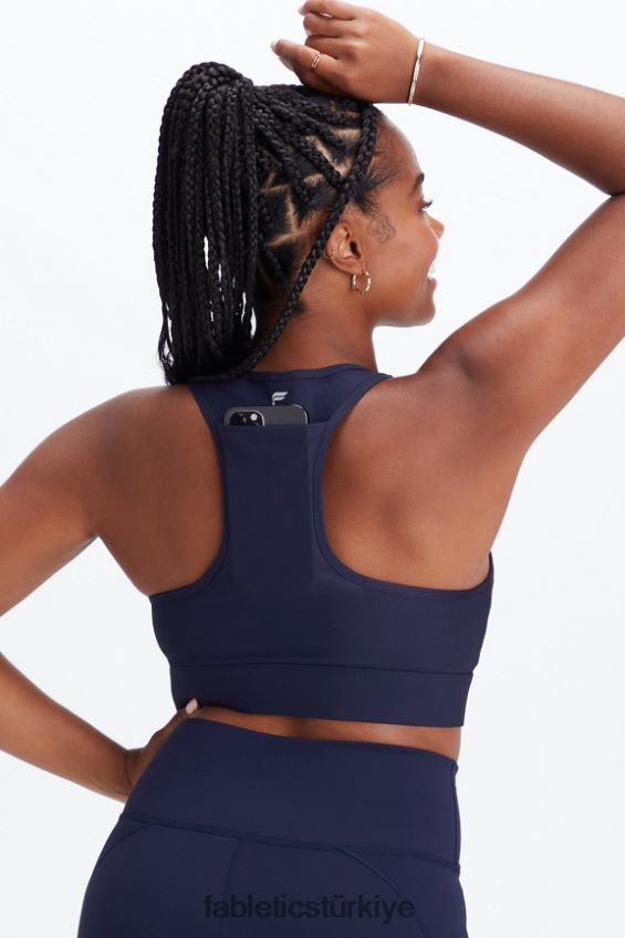 tr Fabletics kadınlar hareket halinde orta etkili spor sutyeni 114 derin donanma 40R06B1752