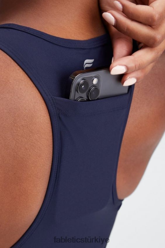 tr Fabletics kadınlar hareket halinde orta etkili spor sutyeni 114 derin donanma 40R06B1752