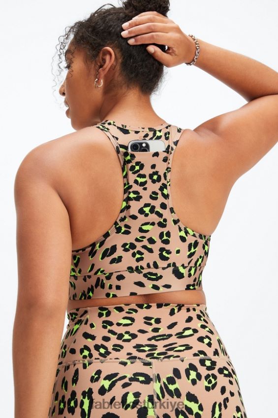 tr Fabletics kadınlar hareket halinde orta etkili spor sutyeni 114 çöl dalgalı aslan 40R06B1753