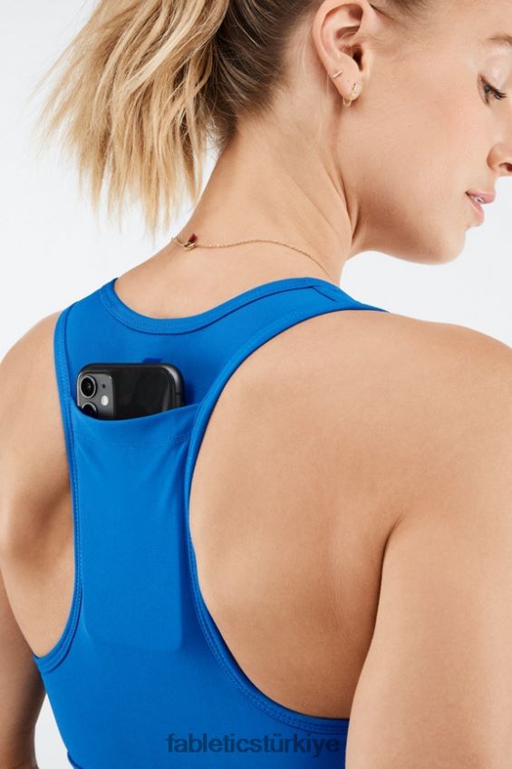 tr Fabletics kadınlar hareket halinde orta etkili spor sutyeni 117 elektrik mavisi 40R06B1768