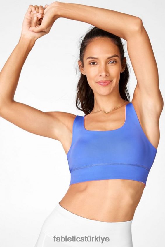 tr Fabletics kadınlar harlow ters çevrilebilir orta etkili spor sutyeni şerbet/baja 40R06B1875