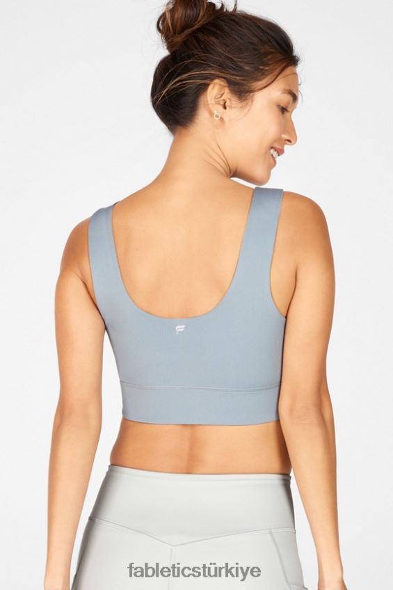 tr Fabletics kadınlar harlow ters çevrilebilir orta etkili spor sutyeni yağmur bulutu/kutup grisi 40R06B1870