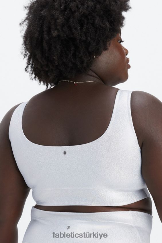 tr Fabletics kadınlar harlyn orta etkili spor sutyeni parıltılı hologram 40R06B1848