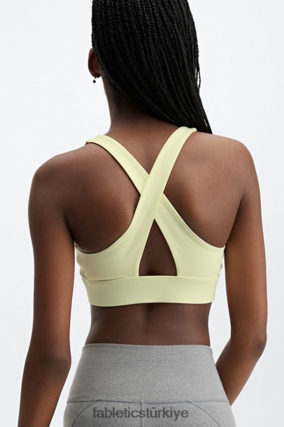 tr Fabletics kadınlar oasis kıvrımlı ön spor sutyeni hafif armut 40R06B1732