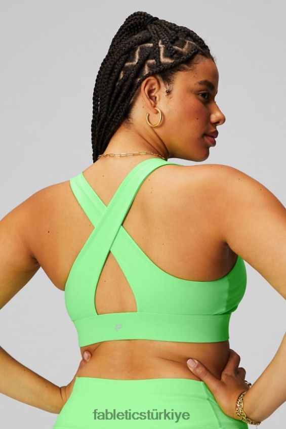tr Fabletics kadınlar oasis twist sporcu sütyeni 104 nane parıltısı neon 40R06B1697