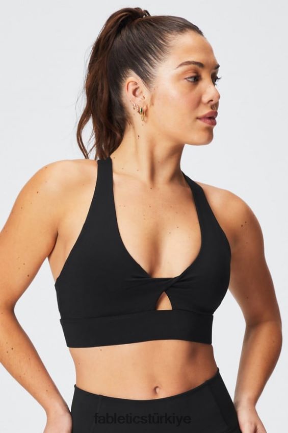 tr Fabletics kadınlar oasis twist sporcu sütyeni 105 siyah 40R06B1700