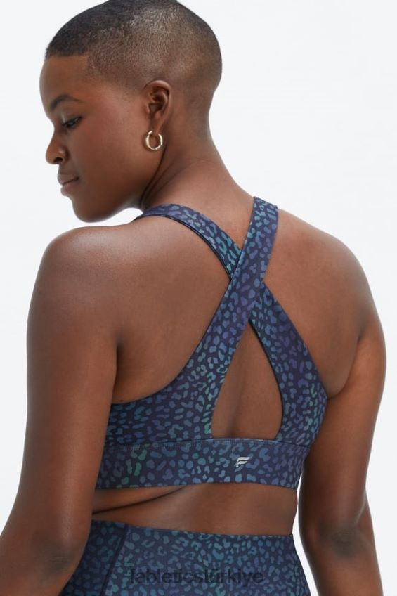 tr Fabletics kadınlar oasis twist sporcu sütyeni 106 ısı haritası leoparı 40R06B1707