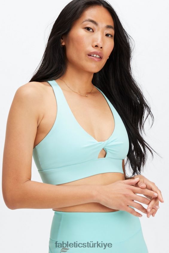 tr Fabletics kadınlar oasis twist sporcu sütyeni 108 kristal dalga 40R06B1719