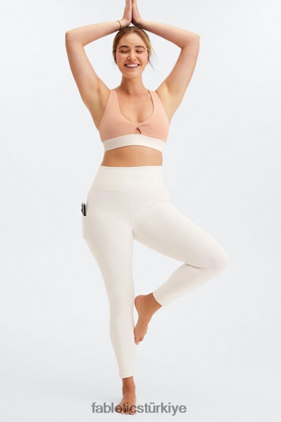 tr Fabletics kadınlar oasis twist sporcu sütyeni 108 pembe renk tonu/ak balıkçıl 40R06B1717