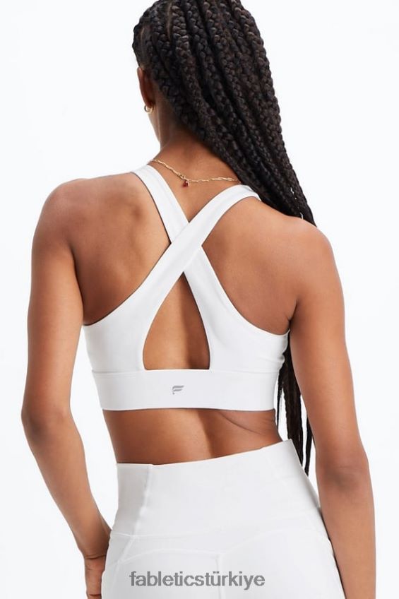tr Fabletics kadınlar oasis twist sporcu sütyeni 109 parlak beyaz 40R06B1721