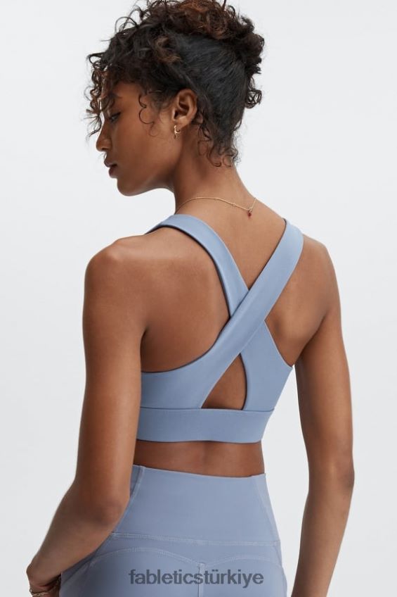 tr Fabletics kadınlar oasis twist sporcu sütyeni 110 soluk kot 40R06B1726