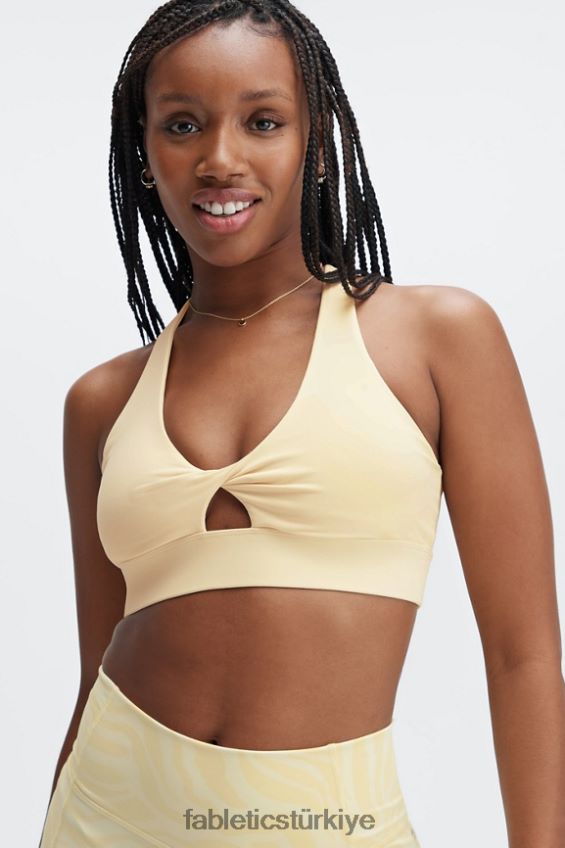 tr Fabletics kadınlar oasis twist sporcu sütyeni 110 yağlı süt 40R06B1729
