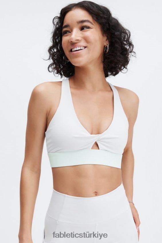 tr Fabletics kadınlar oasis twist sporcu sütyeni 110 yumuşak gri/buz küpü 40R06B1728