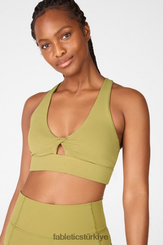 tr Fabletics kadınlar oasis twist sporcu sütyeni 111 Kekik 40R06B1734