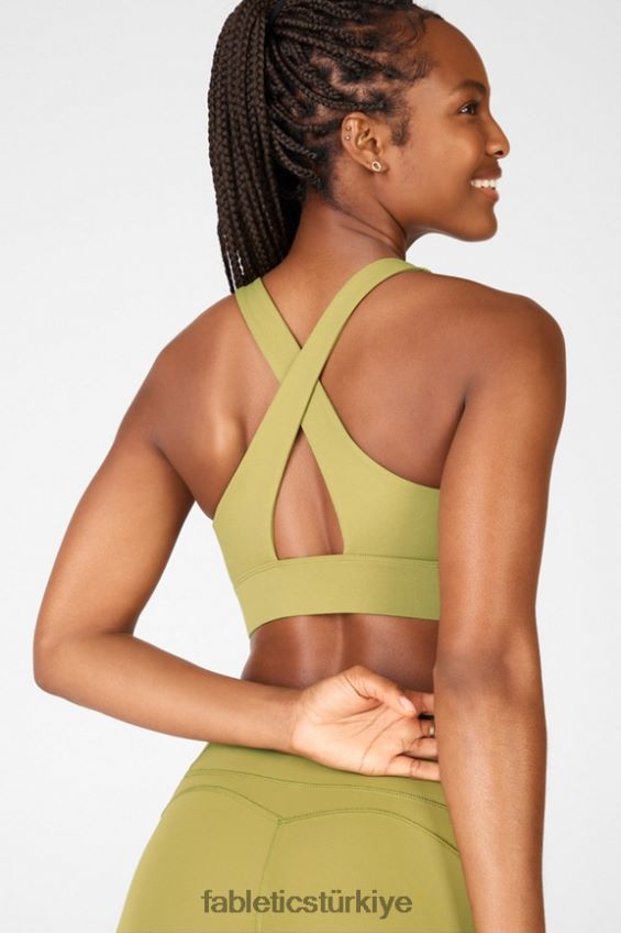 tr Fabletics kadınlar oasis twist sporcu sütyeni 111 Kekik 40R06B1734