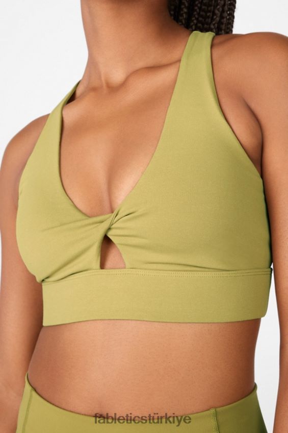 tr Fabletics kadınlar oasis twist sporcu sütyeni 111 Kekik 40R06B1734