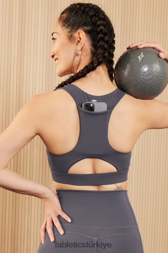 tr Fabletics kadınlar on-the-go midi orta etkili spor sutyeni 126 kalaylı 40R06B1819