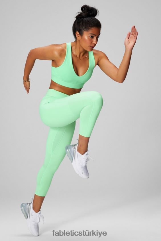 tr Fabletics kadınlar on-the-go midi orta etkili spor sutyeni 127 şekerli kireç 40R06B1822