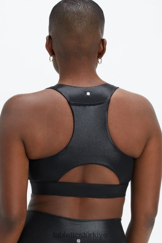 tr Fabletics kadınlar on-the-go midi orta etkili spor sutyeni 127 siyah sis folyosu 40R06B1820