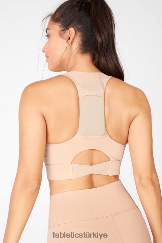 tr Fabletics kadınlar on-the-go midi orta etkili spor sutyeni 131 kafe ole 40R06B1841