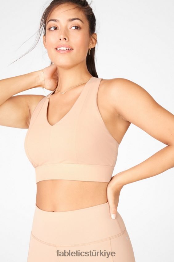 tr Fabletics kadınlar on-the-go midi orta etkili spor sutyeni 131 kafe ole 40R06B1841