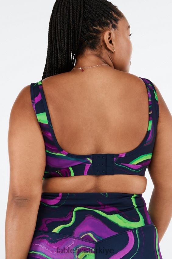 tr Fabletics kadınlar rivka orta etkili spor sutyeni pus dalgası 40R06B1892