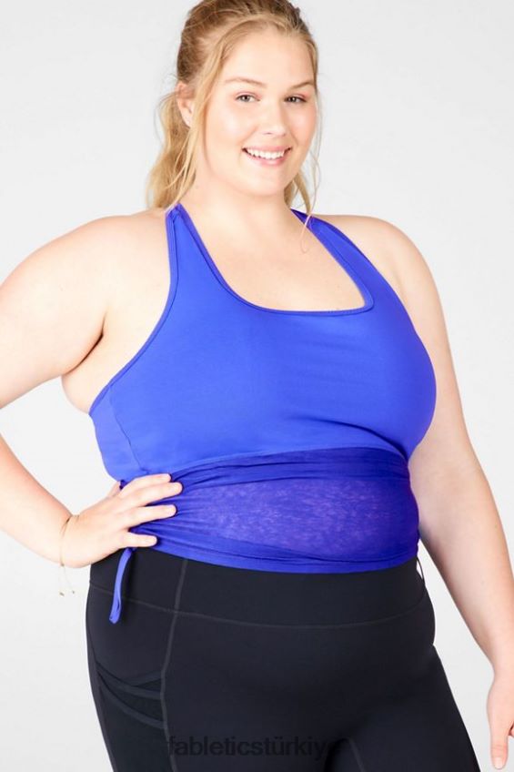 tr Fabletics kadınlar ryan midi logolu spor sutyeni süpernova logosu 40R06B1929