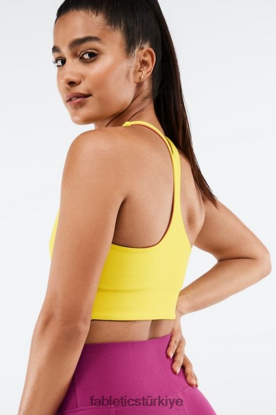tr Fabletics kadınlar simone sculptknit çift taraflı spor sutyeni ayçiçeği/çok dut 40R06B1864