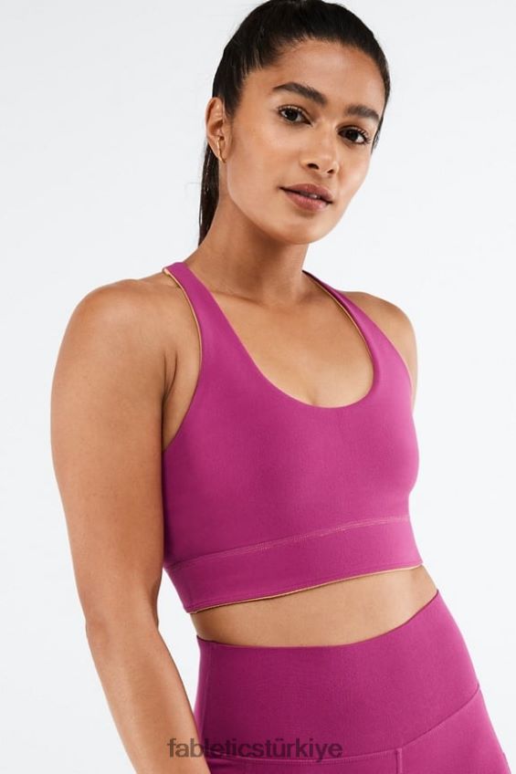 tr Fabletics kadınlar simone sculptknit çift taraflı spor sutyeni ayçiçeği/çok dut 40R06B1864